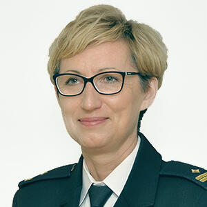 Zdjęcie zastępcy komendanta Straży Miejskiej w Gdańsku do spraw prewencji