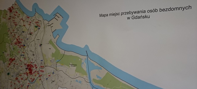 Gdańska mapa bezdomności