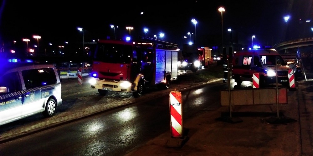 Wypadek w centrum Gdańska